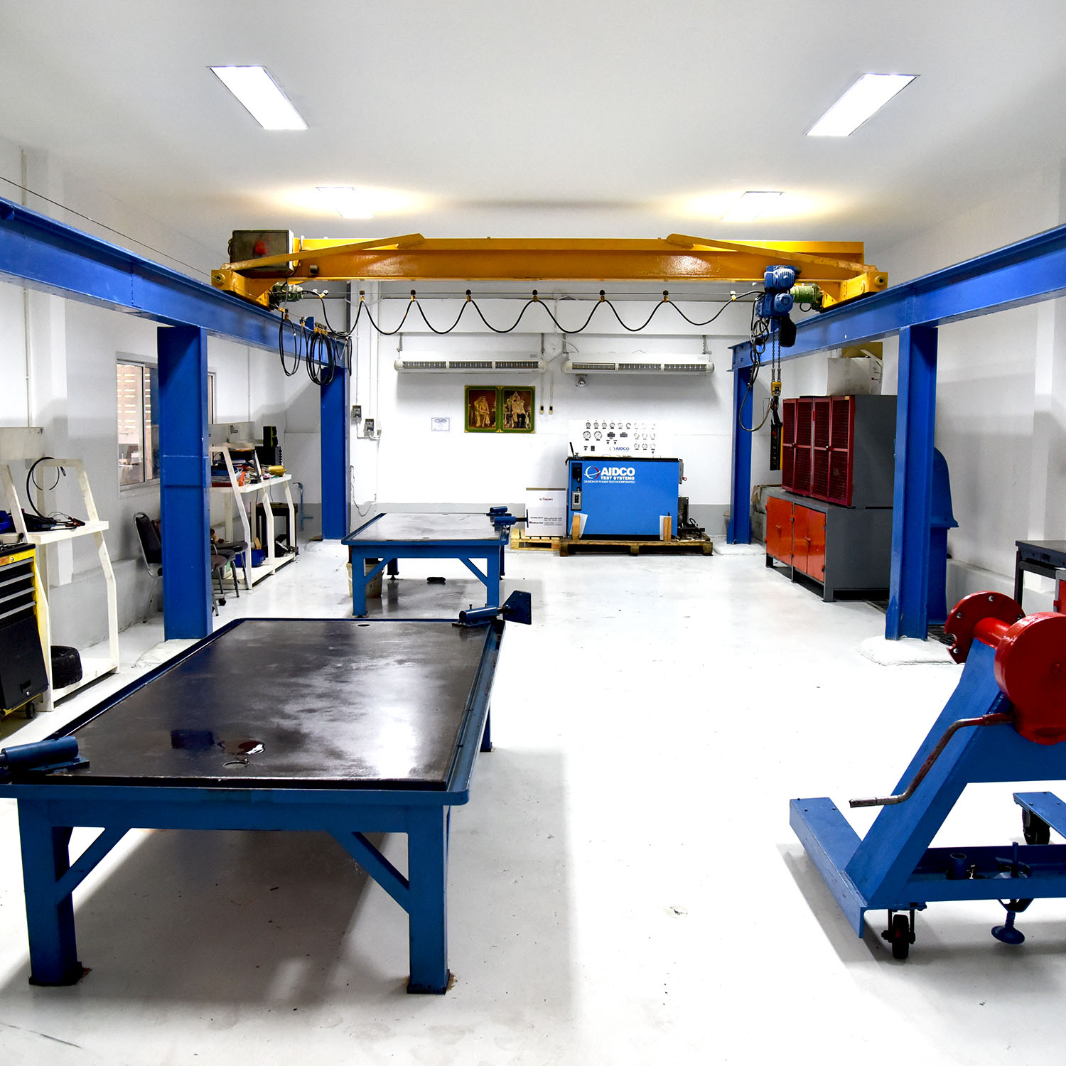 Perkins Air Conditioned Overhaul Room